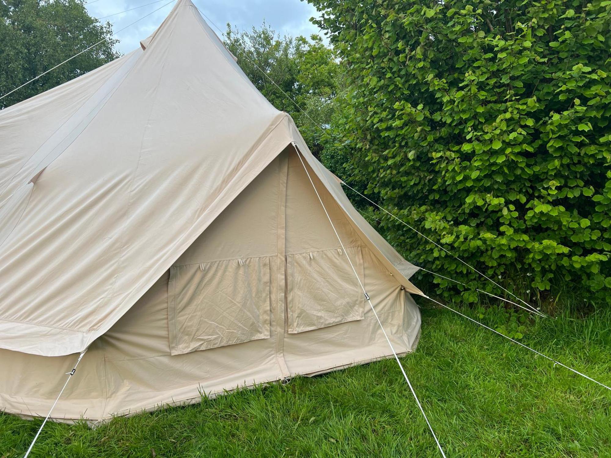 Bluebell Tent At Ballyward Croft Ardkeen Buitenkant foto