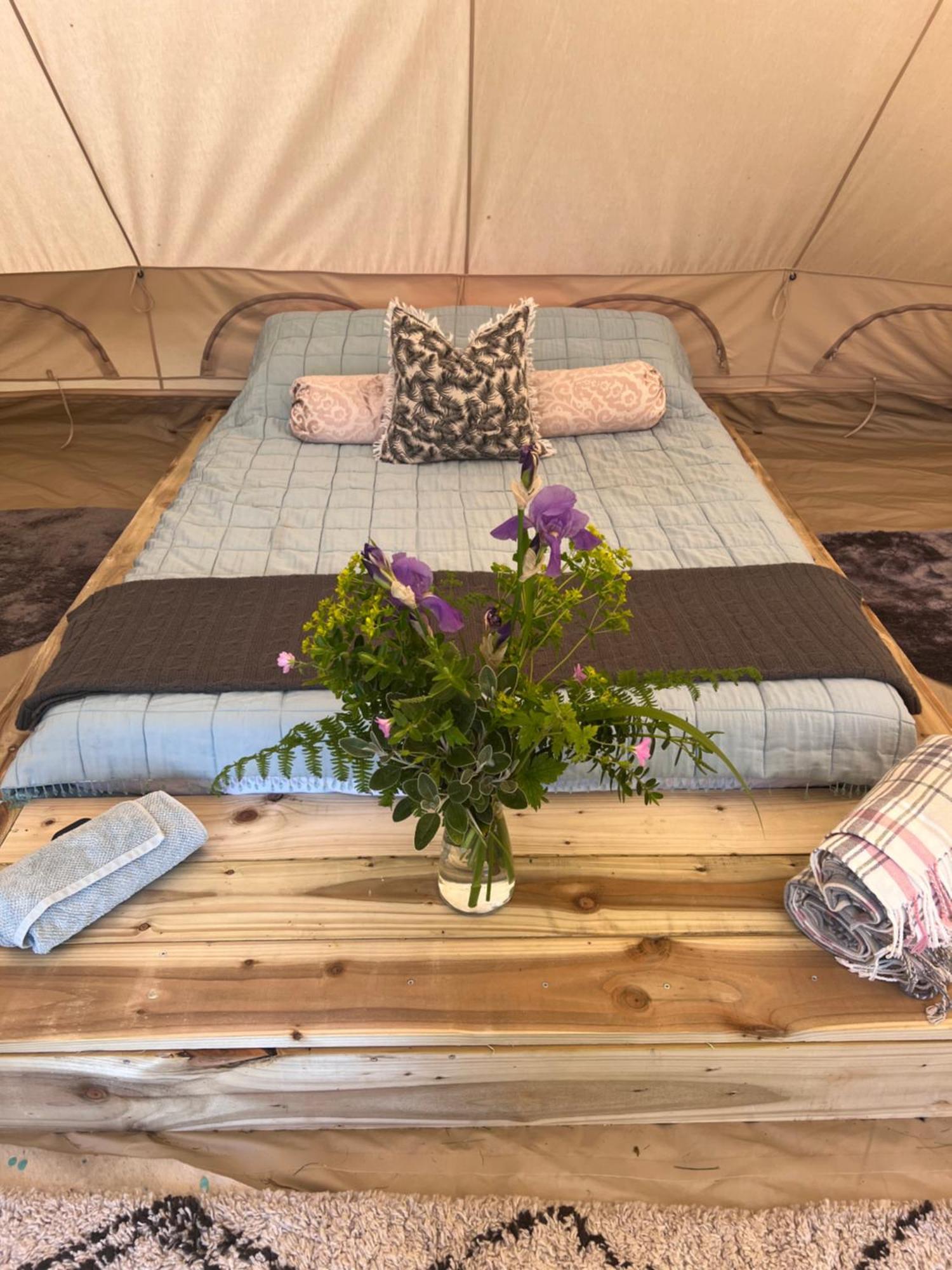 Bluebell Tent At Ballyward Croft Ardkeen Buitenkant foto