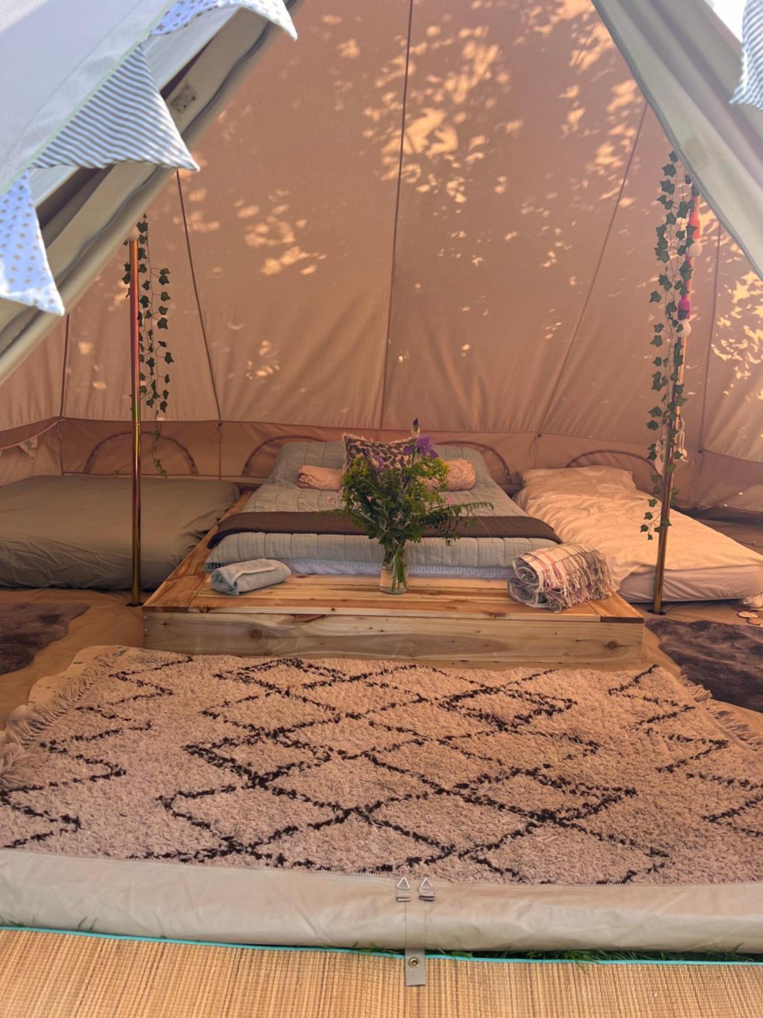 Bluebell Tent At Ballyward Croft Ardkeen Buitenkant foto