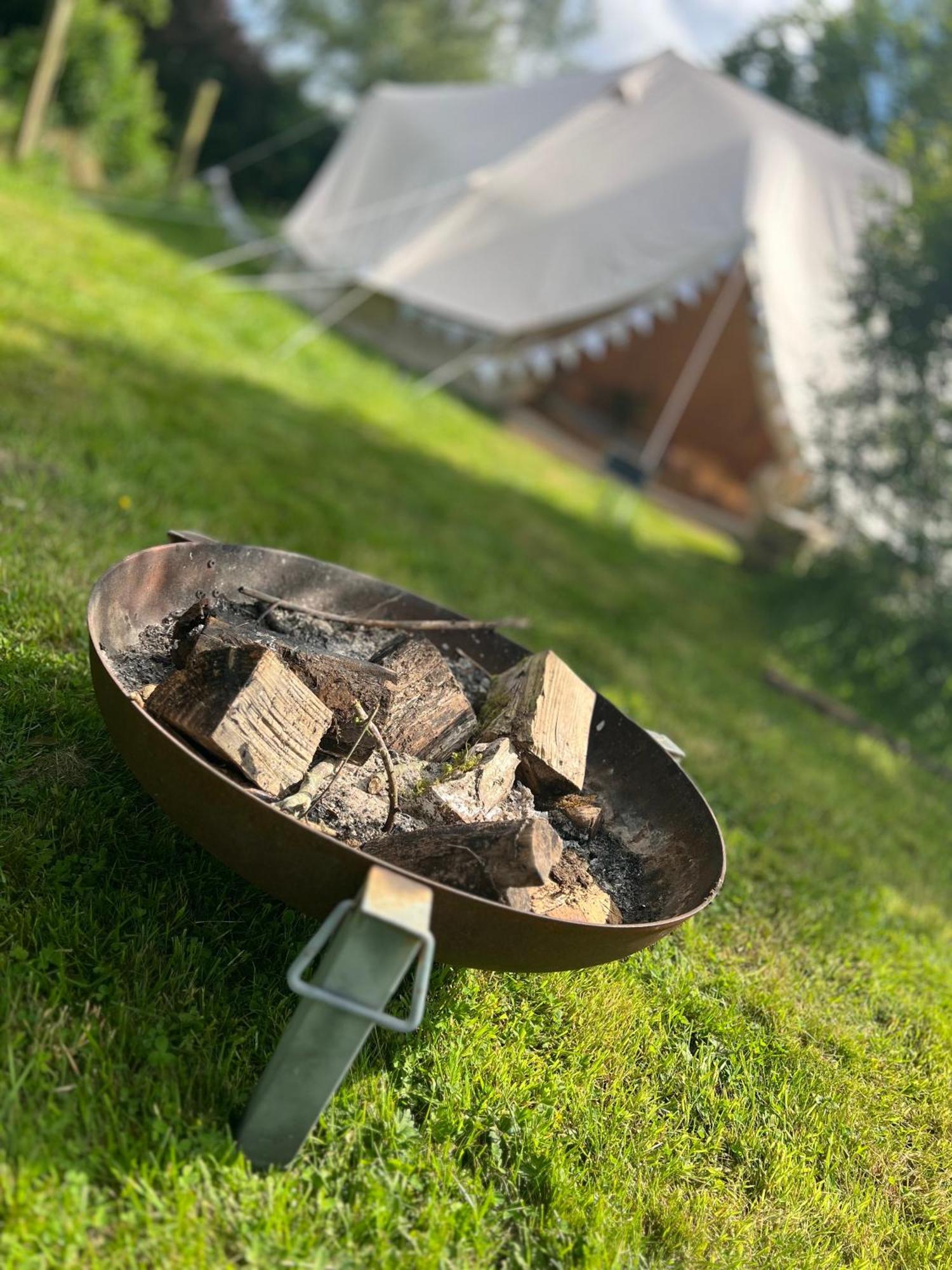 Bluebell Tent At Ballyward Croft Ardkeen Buitenkant foto